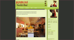 Desktop Screenshot of kabuki-bremen.de